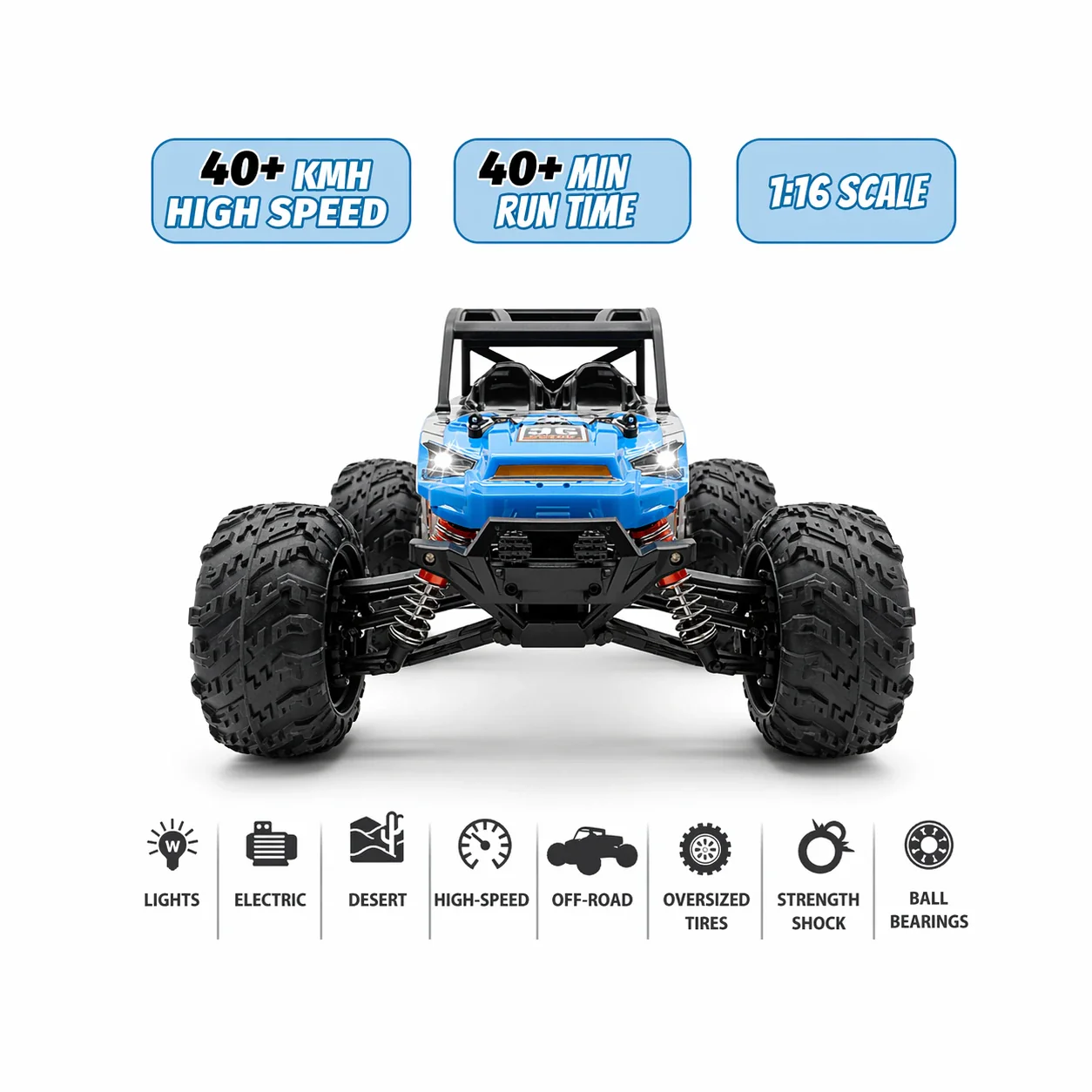 G160 36km High Speed Off Road RC Car - Image 3