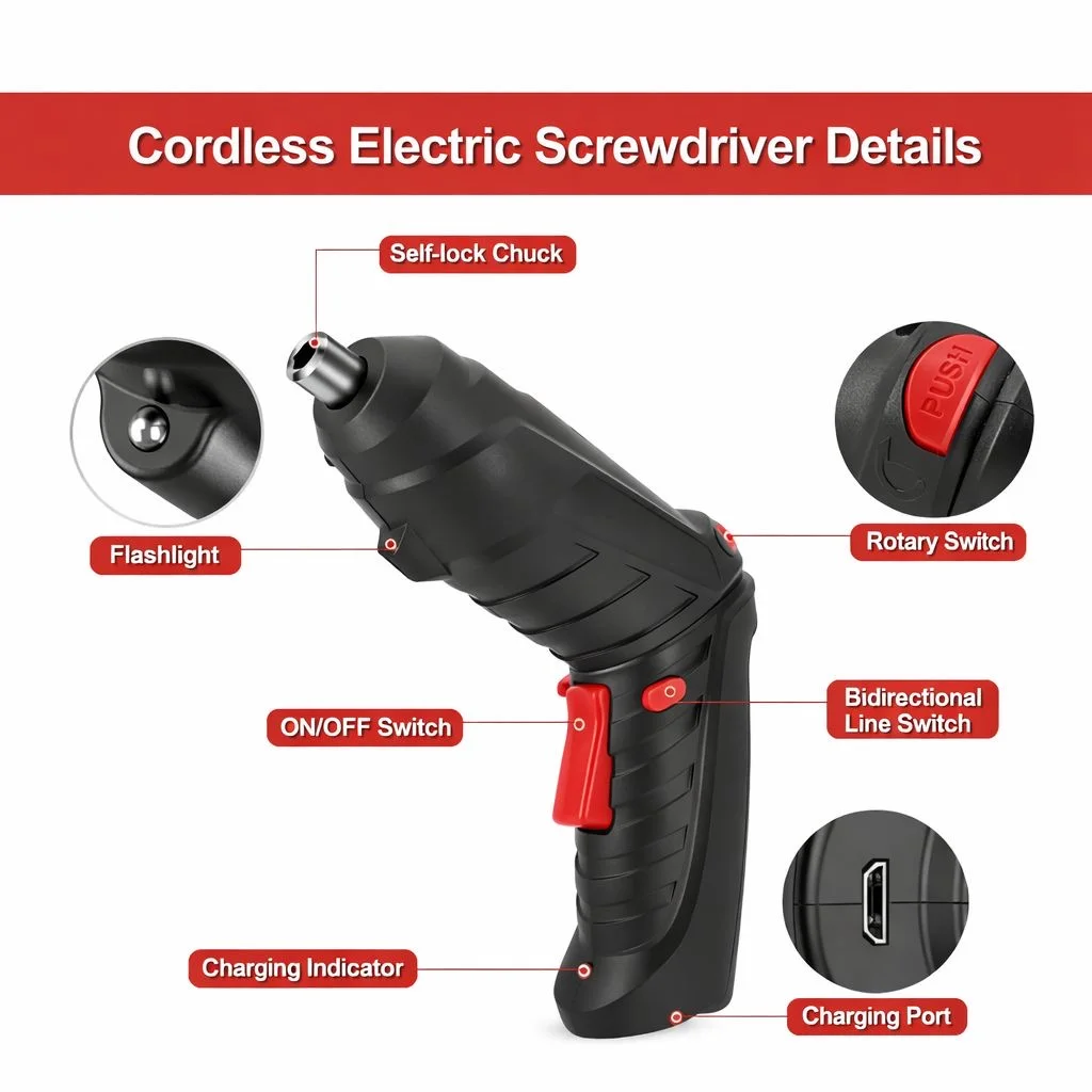 48Pc Portable Tool Kit - Image 3
