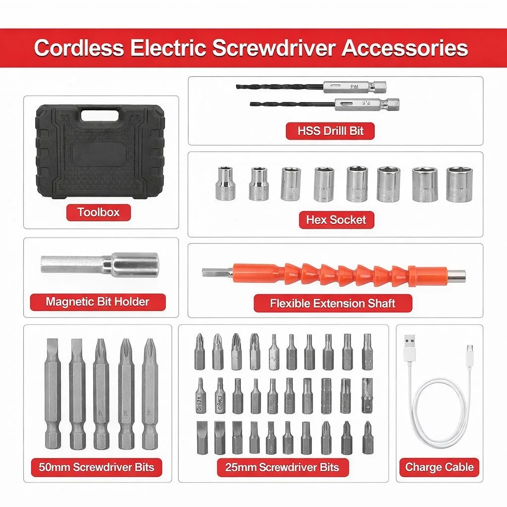 48Pc Portable Tool Kit - Image 4