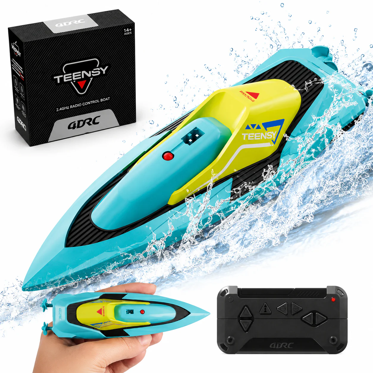 4DRC world smallest 10cm rc boat