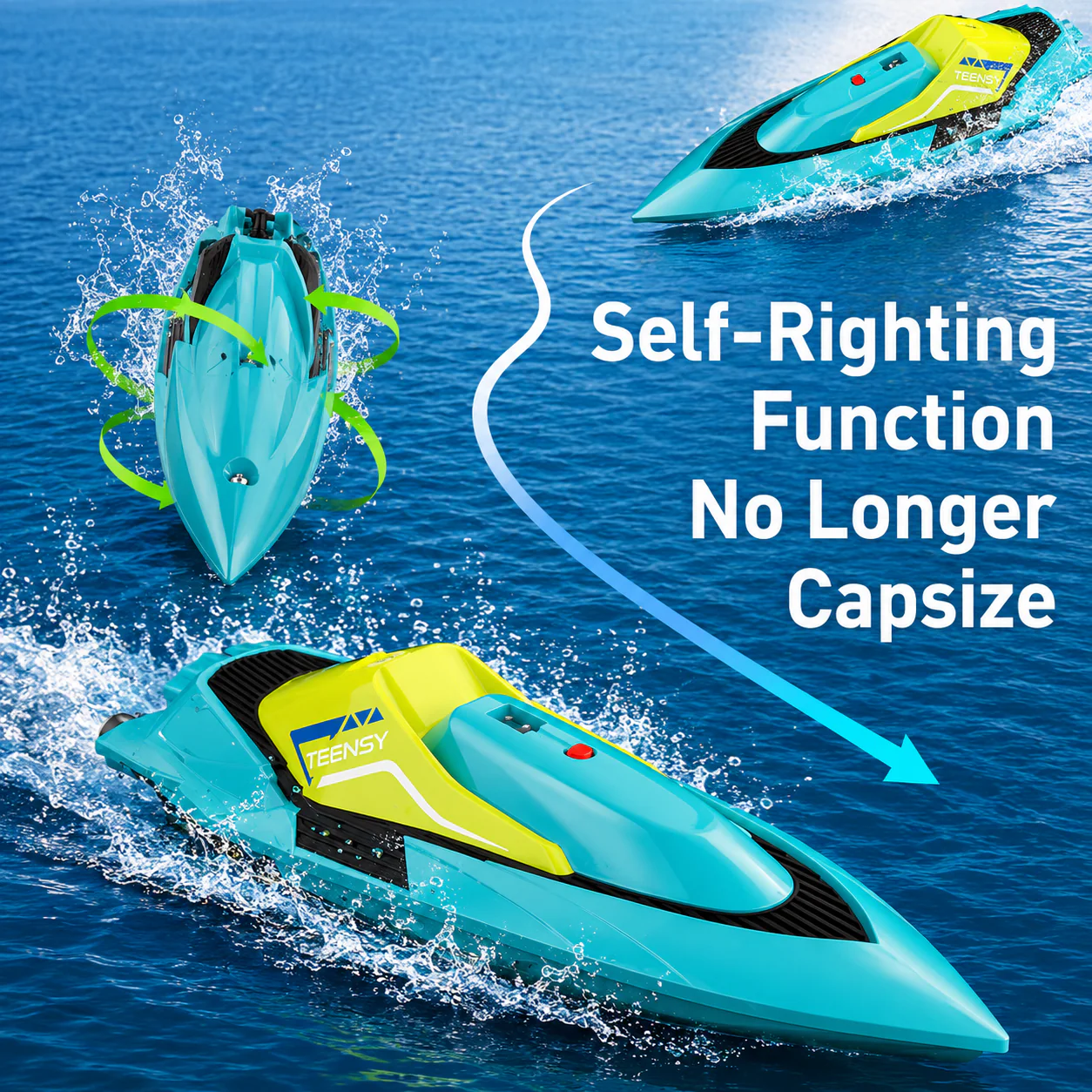 4DRC world smallest 10cm rc boat - Image 3
