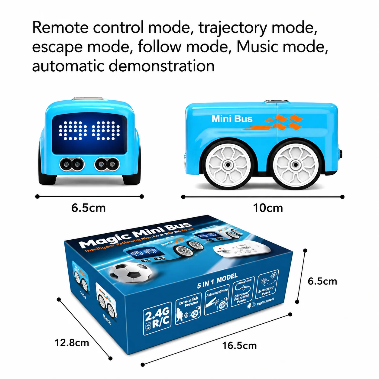 5-in-1 Magic Mini Smart RC Bus - Image 13
