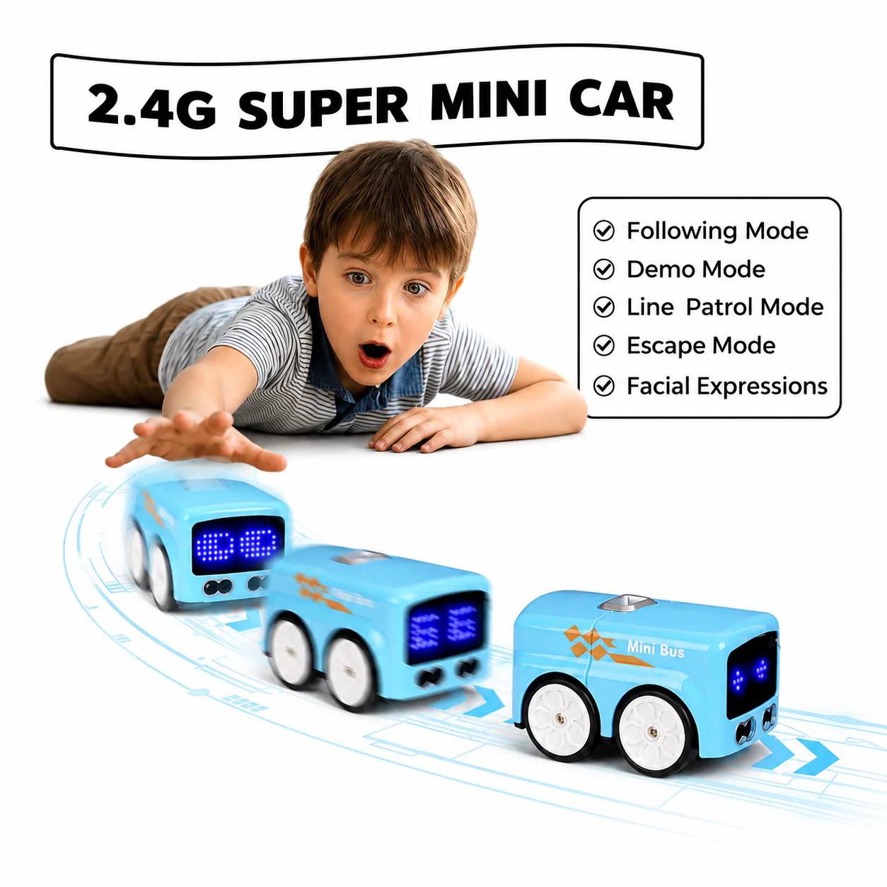 5-in-1 Magic Mini Smart RC Bus - Image 9