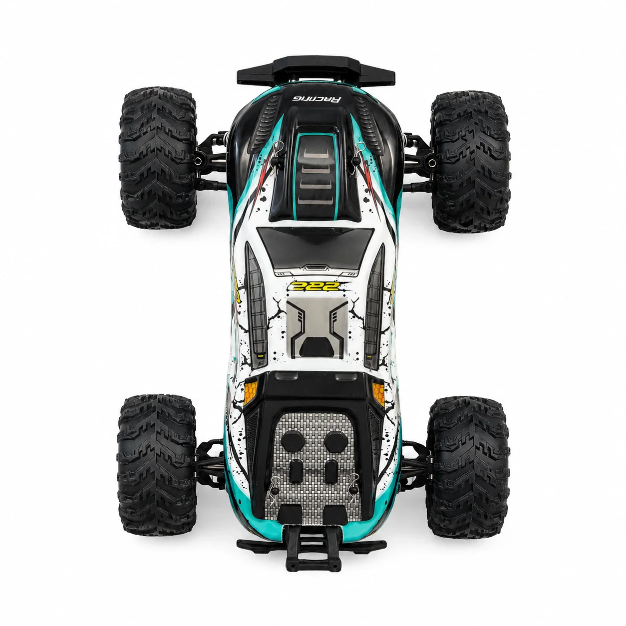 70+ KM/H Hobby Grade 4WD RC Monster Truck ( High Speed Off-Road Racer ) - Image 4