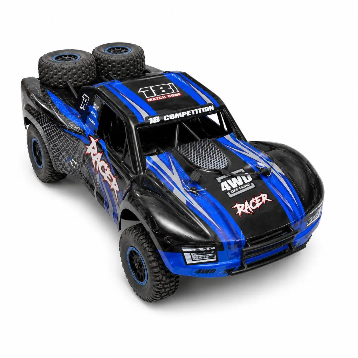 80+ KM/H 4WD Brushless Racing Rally RC Car with Gyroscope - Image 10