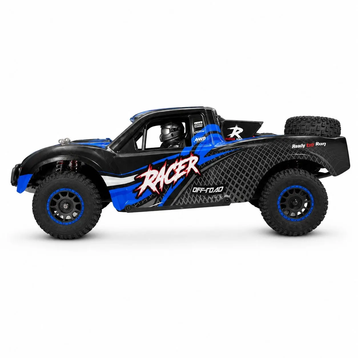 80+ KM/H 4WD Brushless Racing Rally RC Car with Gyroscope - Image 5