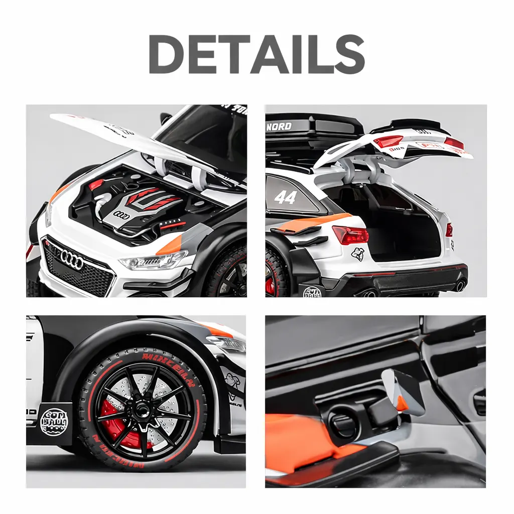 AUDI RS6 Metal Die Cast (1:24) - Image 4