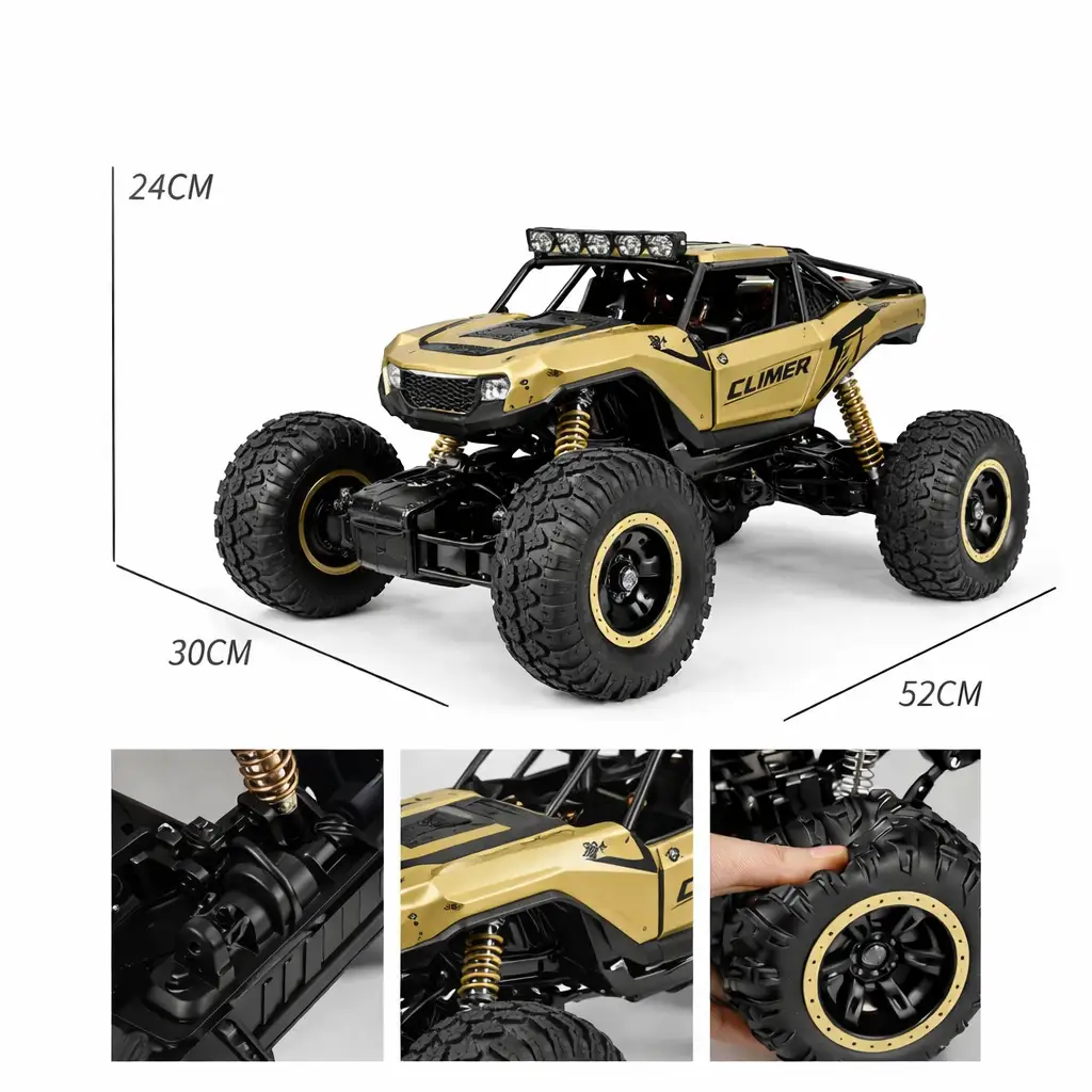 Off-Road Rock Crawler RC Car 1:8 4WD - Image 3