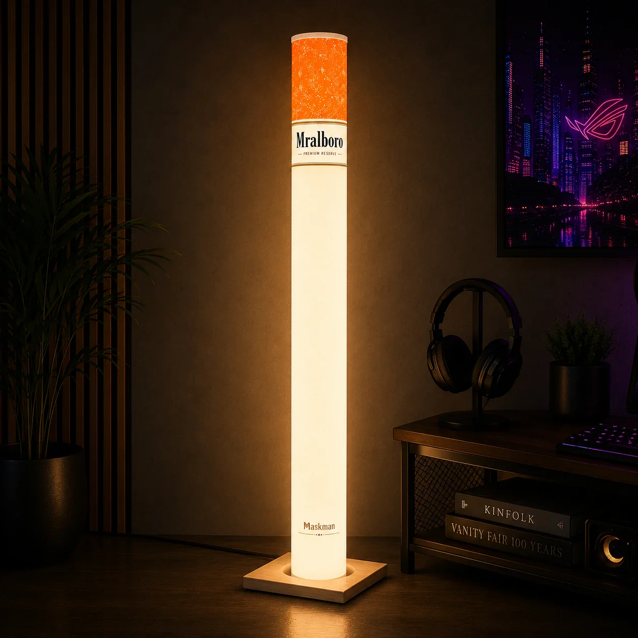 Cigarette LED Lamp with Wireless Remote (100 Cm) - Image 7