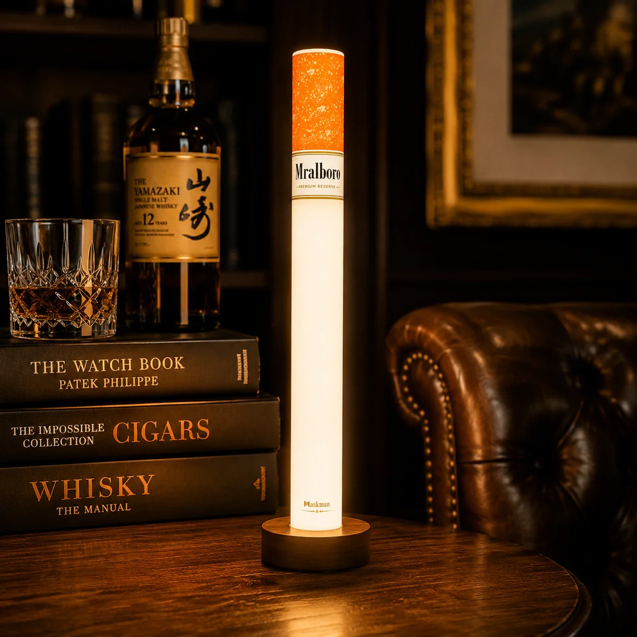 Cigarette LED Lamp with Wireless Remote (35 cm) - Image 7