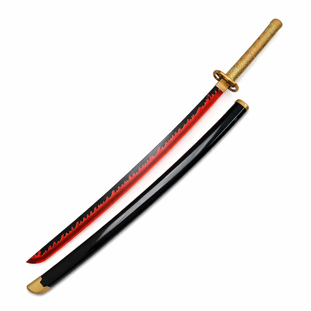 Demon Slayer Yoriichi Nicherin LED Katana 104cm - Image 3