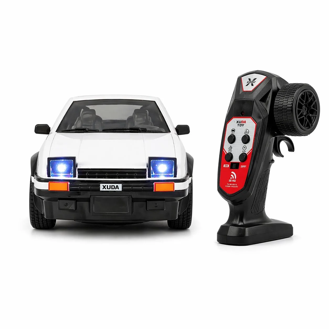 AE86 Drift RC Car with LED Eye Blinking Lights