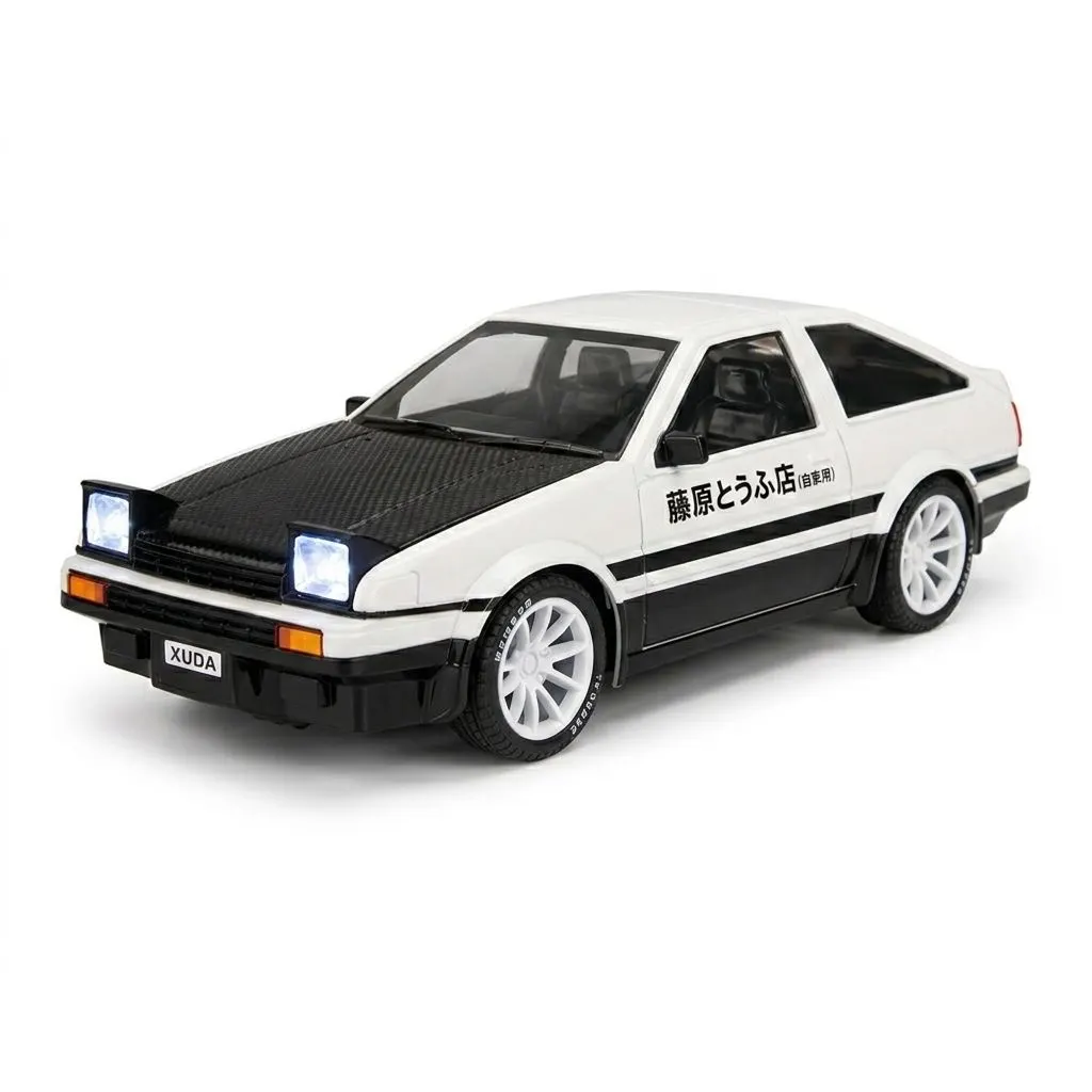 AE86 Drift RC Car with LED Eye Blinking Lights - Image 4