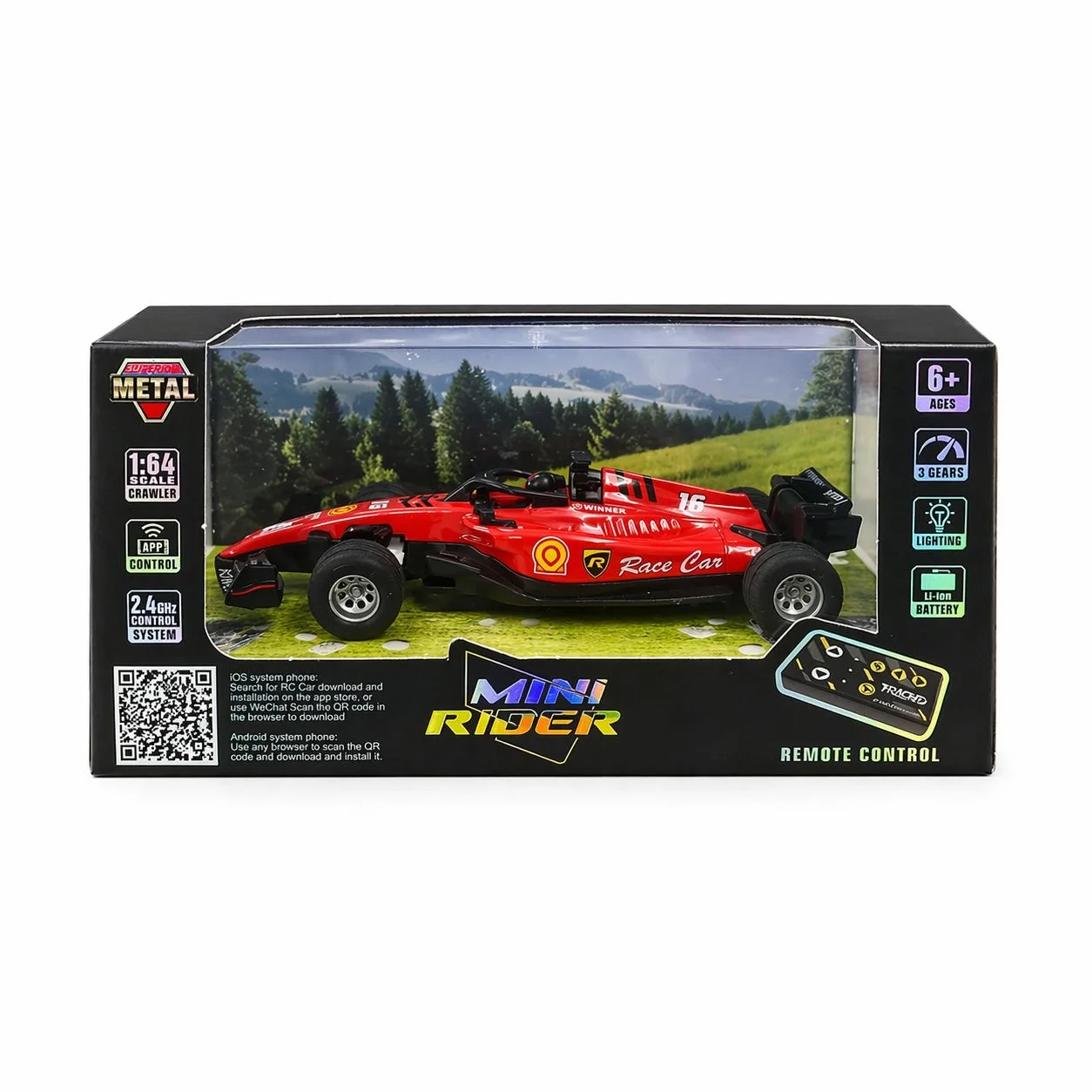 F1 Mini RC Car (1:64) - Image 7