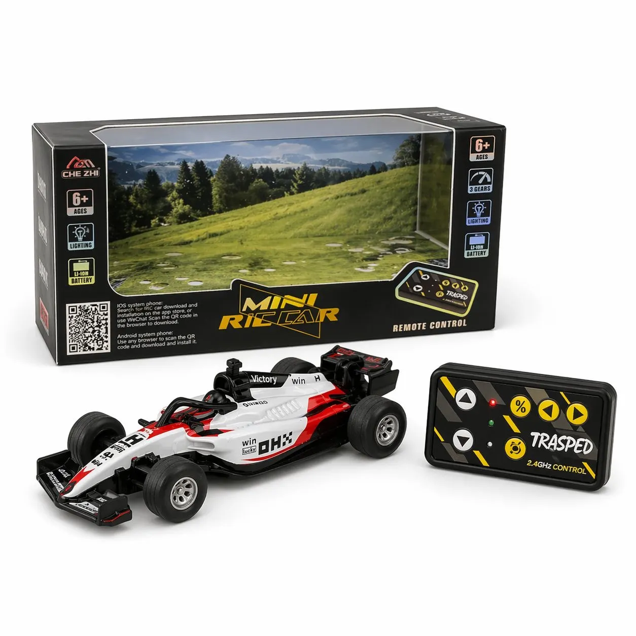 F1 Mini RC Car (1:64) - Image 8
