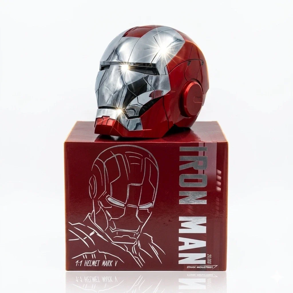 Iron Man voice control Helmet (mk5 ) Limited Edition (Licensed Certified) & Remote - Image 12