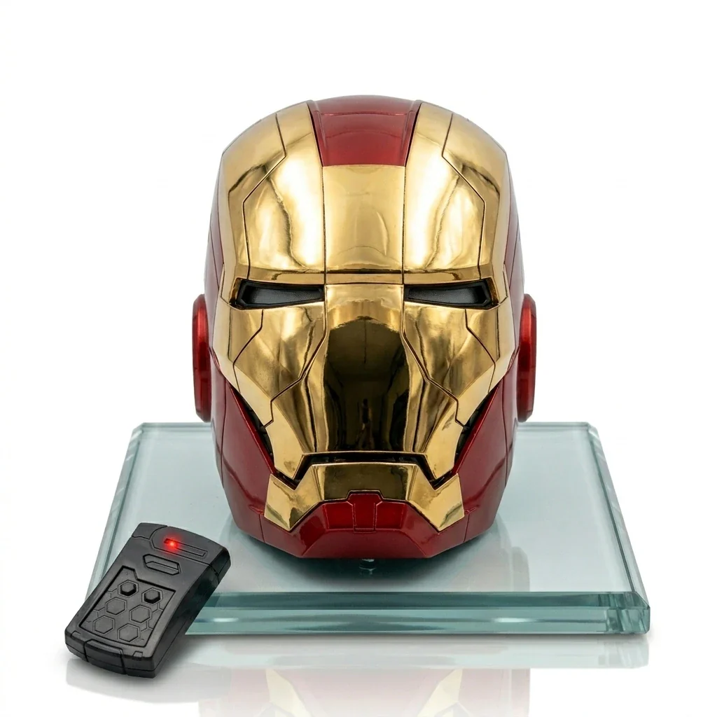 Iron Man voice control Helmet (mk5 ) Limited Edition (Licensed Certified) & Remote - Image 5