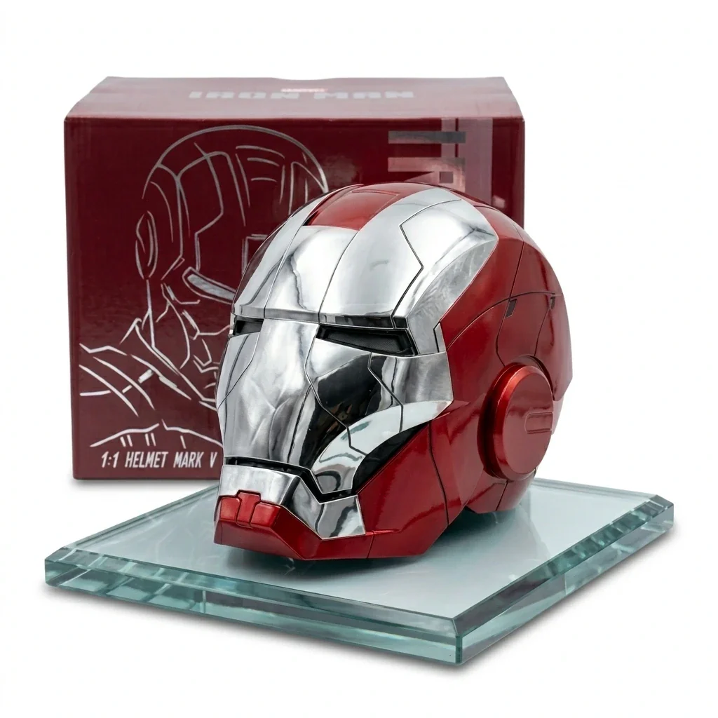 Iron Man voice control Helmet (mk5 ) Limited Edition (Licensed Certified) & Remote - Image 7