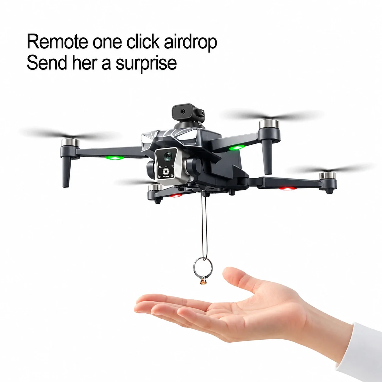 K18 Max GPS Drone with HD Gimbal Camera, Screen Remote, Return Home, Obstacle Avoidance & Airdrop Function - Image 4