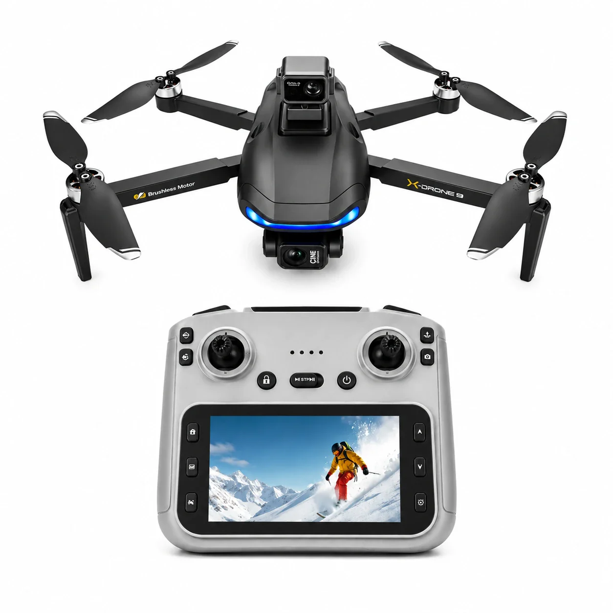 L3 Max GPS Drone with 3-Axis Gimbal Camera, 4K UHD Camera, Screen Remote Controller & Obstacle Avoidance - Image 2