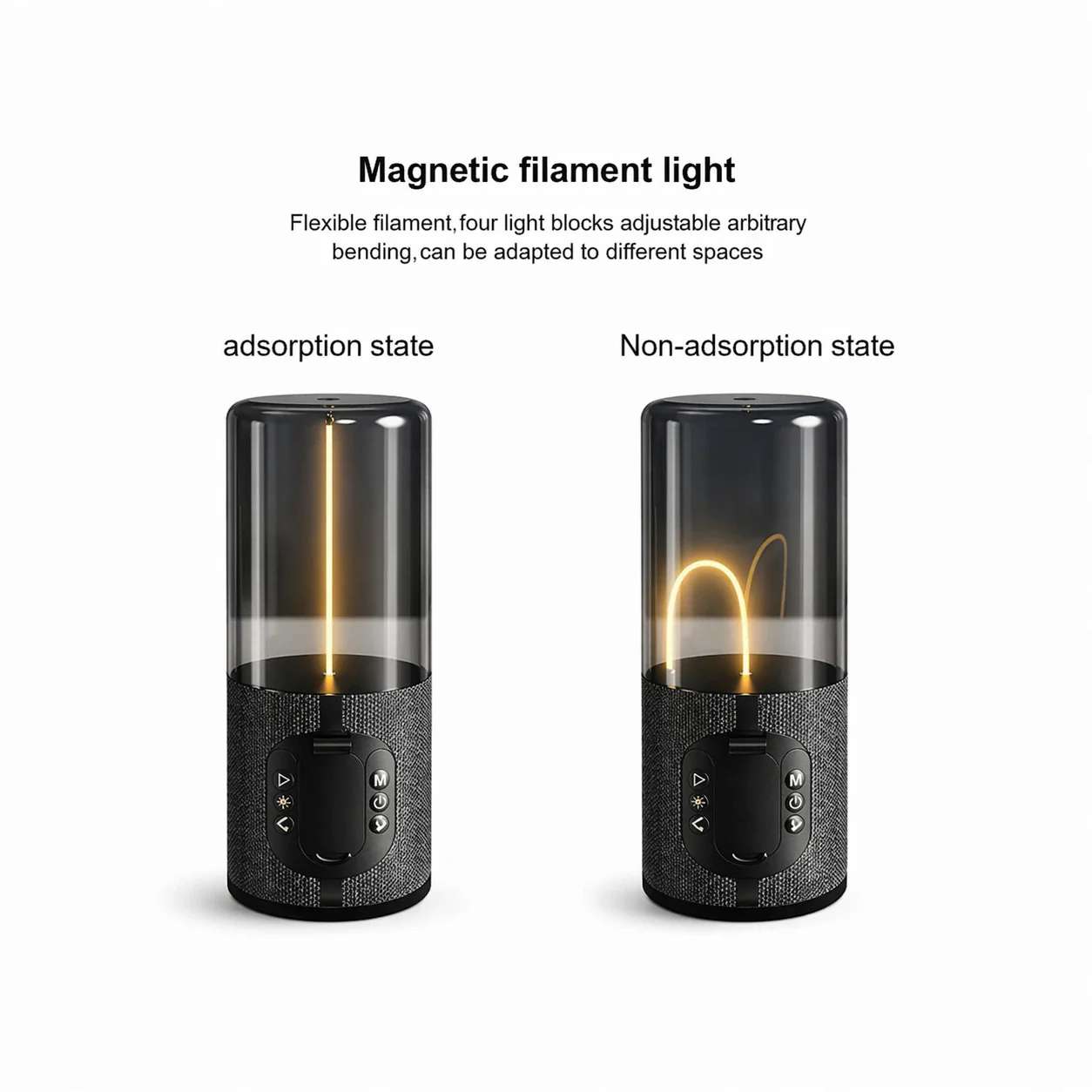 Magnetic Filament Light Wireless Speaker - Image 4