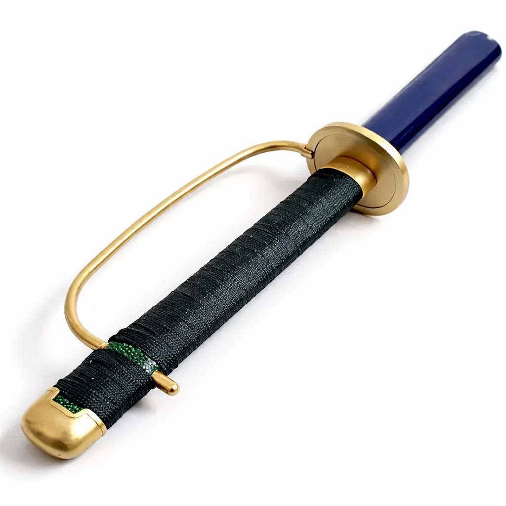 Luffy Shanks Blue Wooden Katana 104cm - Image 3