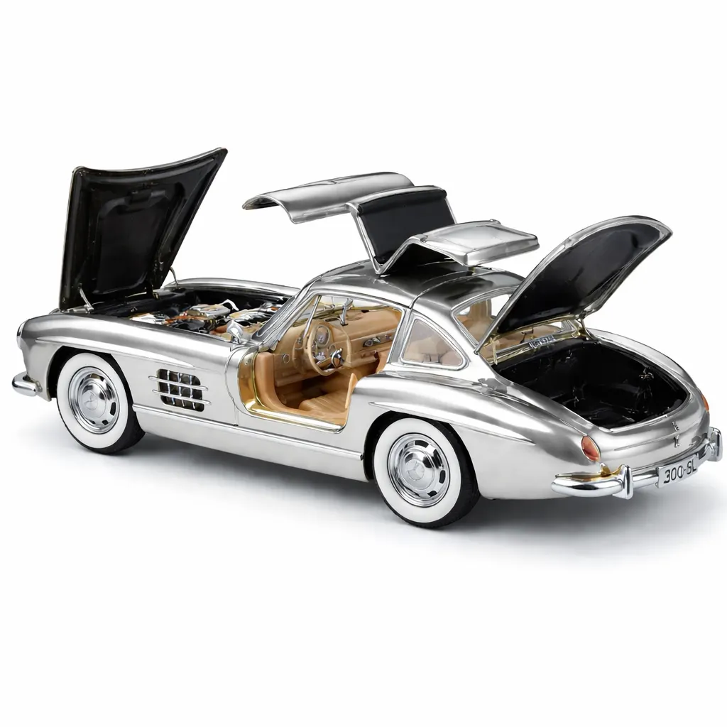 Mercedes 300SL Metal Die Cast 1:24 - Image 4