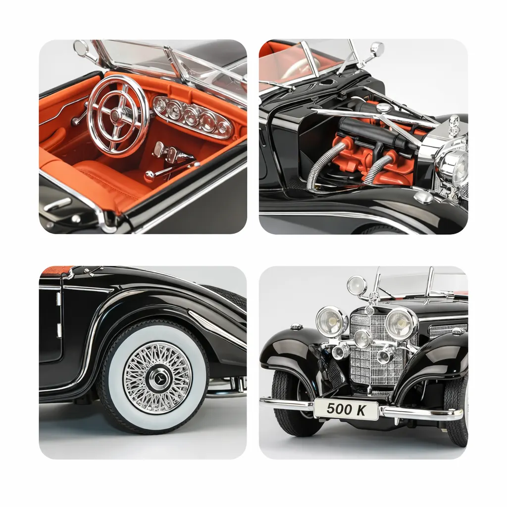 Mercedes Benz 1936 500K Classic (1:24) - Image 3