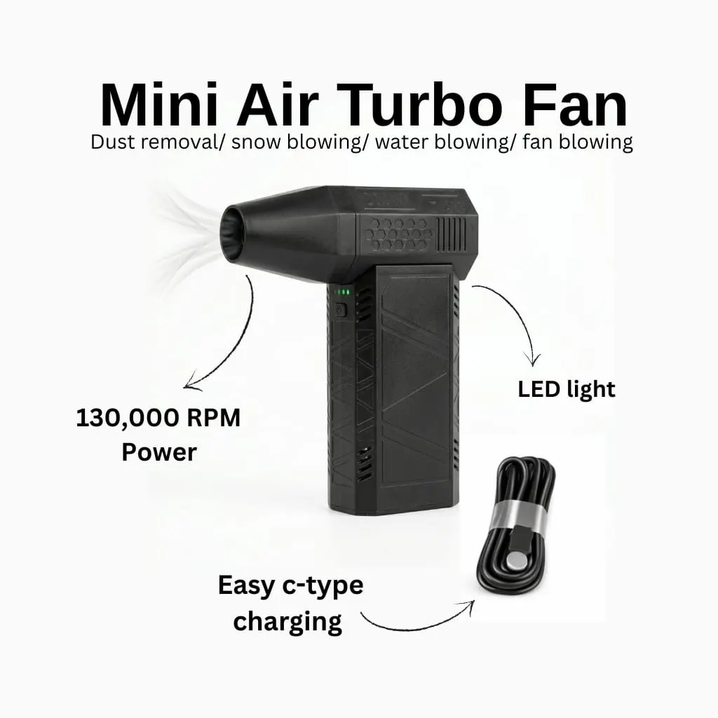 Mini Turbo Air Fan - Image 2