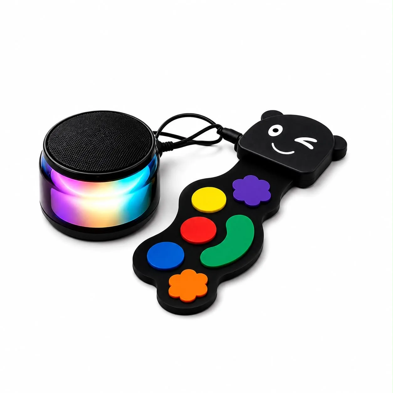 Mini Finger Drum Mat with Bluetooth Speaker - Image 5