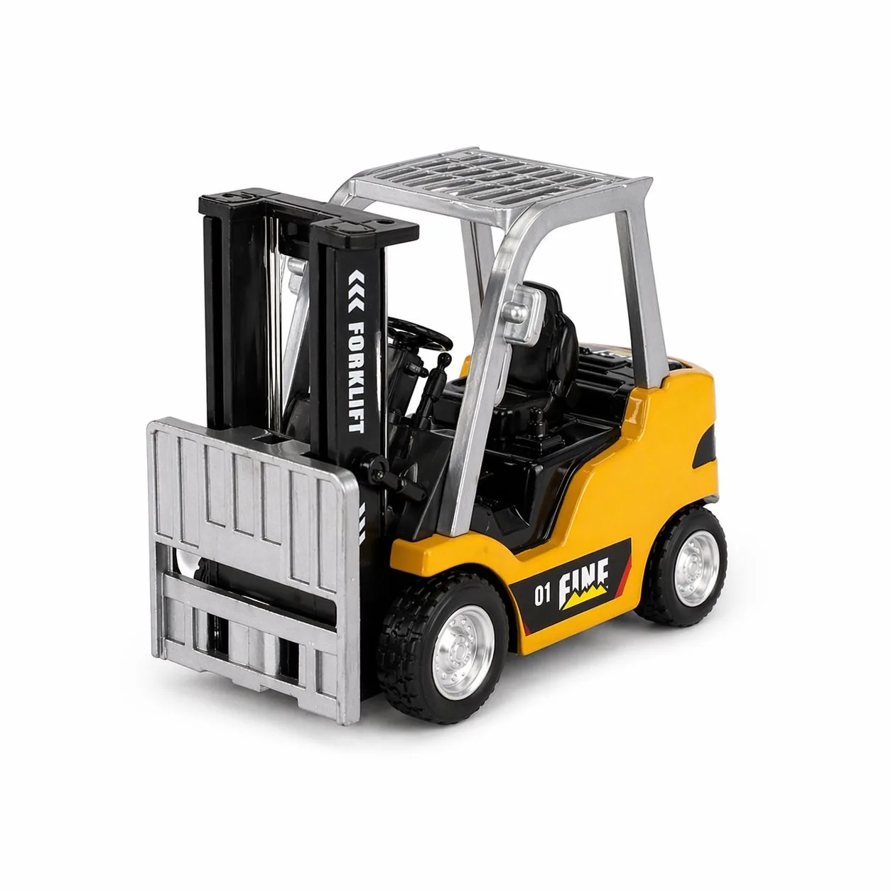 Mini RC Metal Forklift Truck (1:64) - Image 2