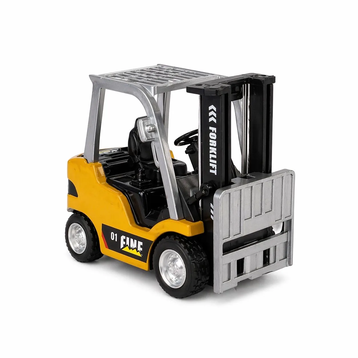 Mini RC Metal Forklift Truck (1:64) - Image 3