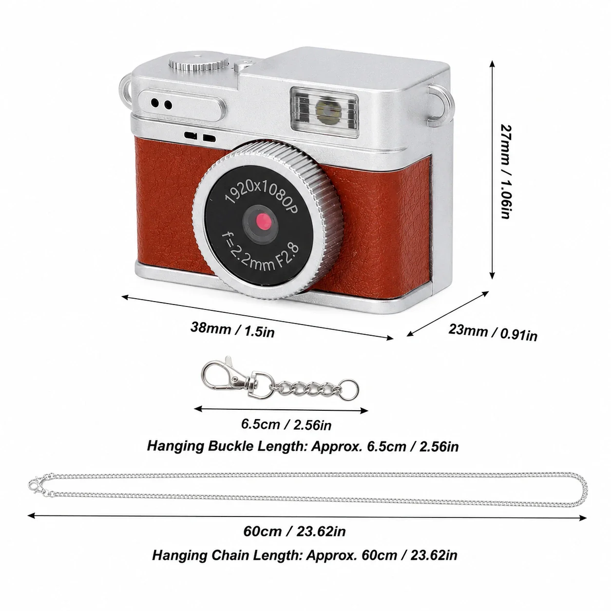 Miniature LK-026 Vintage Digital Camera - Image 4