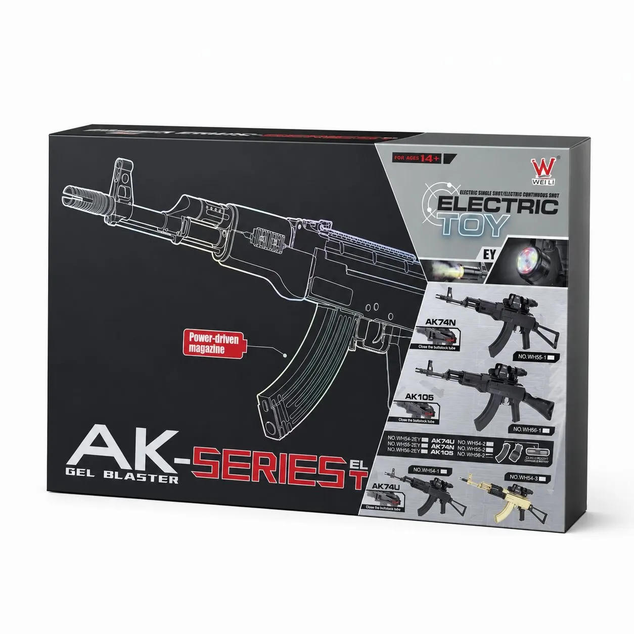 Original AK47U Tactical Electric Gel Blaster hobby grade Toy Gun - Image 5