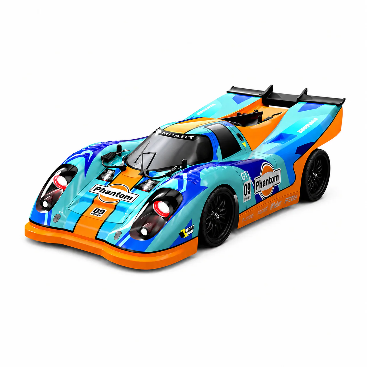 Phantom Pro 09 TopGear 4WD Brushless RC Car- 70KM/H Hobby Grade - Image 10