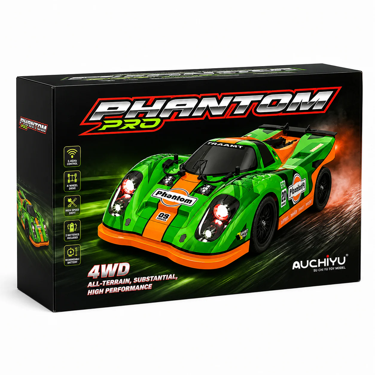 Phantom Pro 09 TopGear 4WD Brushless RC Car- 70KM/H Hobby Grade - Image 8