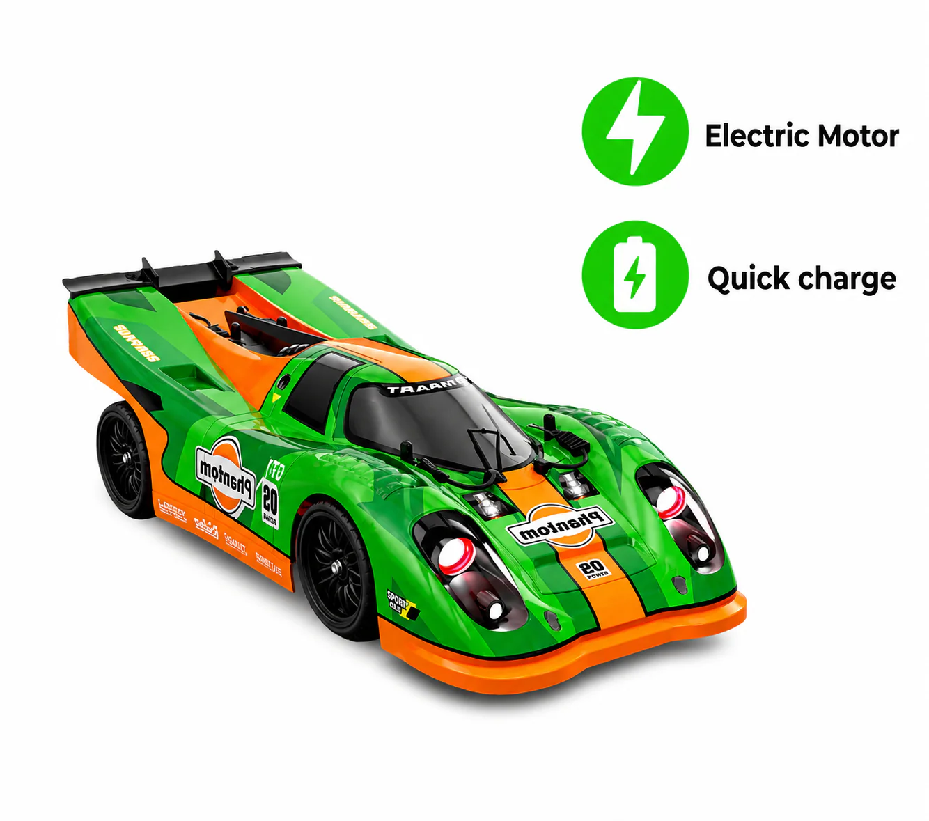 Phantom Pro 09 TopGear 4WD Brushless RC Car- 70KM/H Hobby Grade - Image 9