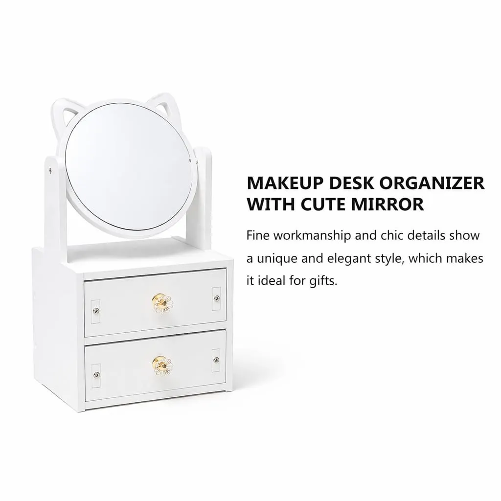 Portable Desktop Make-Up Mirror - Image 2