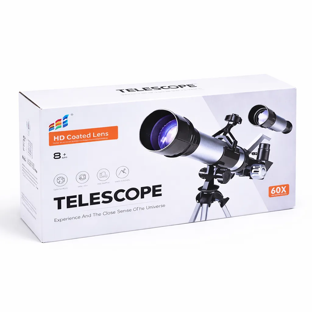 Professional Telescope (60X Magnification) with Tripod - Image 6