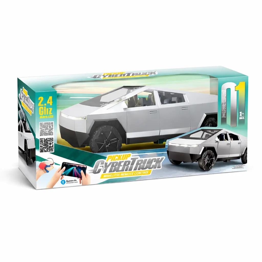 Cybertruck Pickup RC Car (App Control) - Image 7