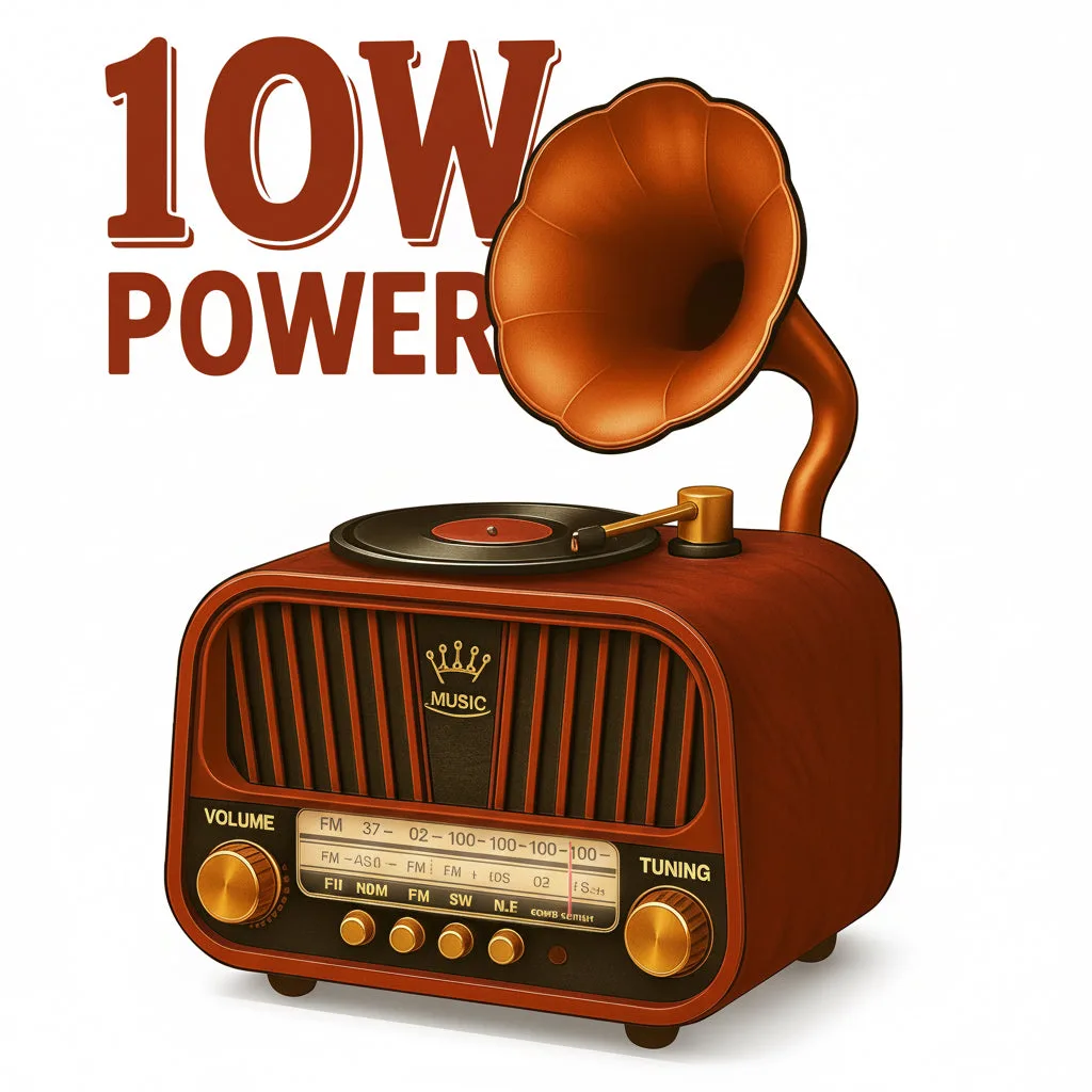Retro Radio Speaker - Image 2