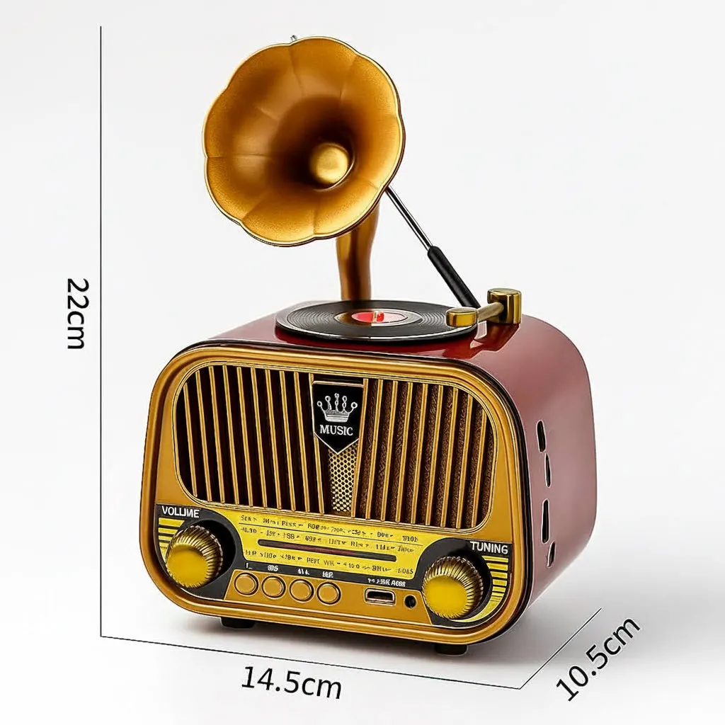 Retro Radio Speaker - Image 4