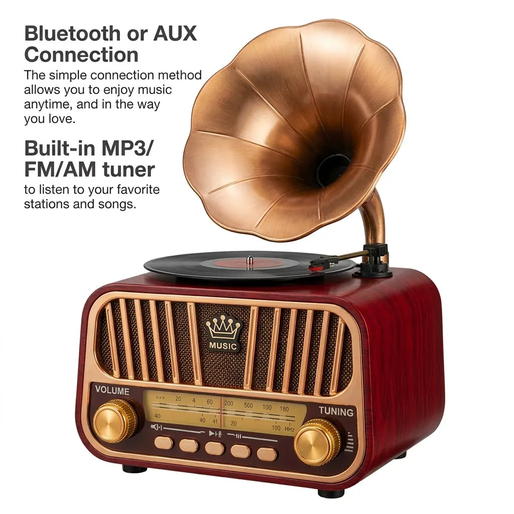 Retro Radio Speaker - Image 6