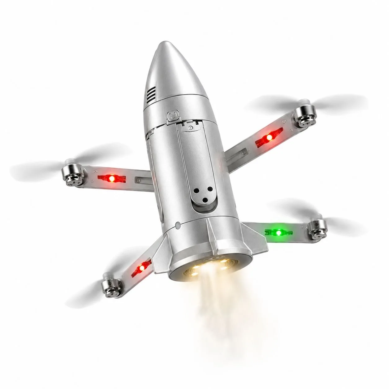 Rocket Missile Aircraft Drone with HD Camera & Smoke Effect - Image 3