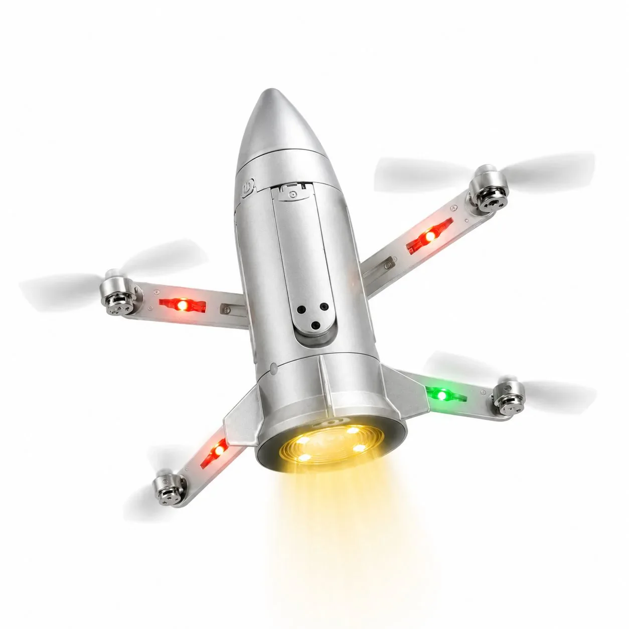 Rocket Missile Aircraft Drone with HD Camera & Smoke Effect - Image 5