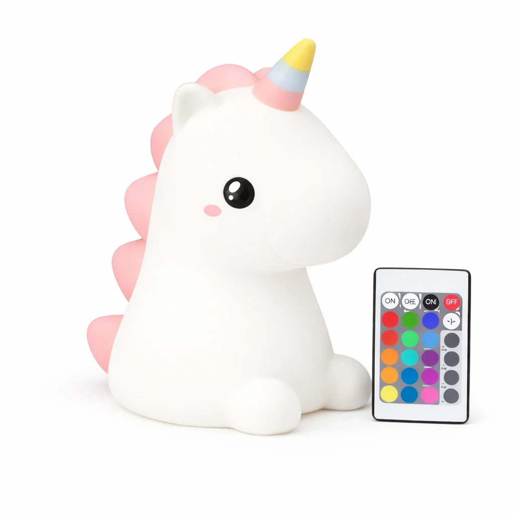Sitting Unicorn Silicone Lamp - Image 3