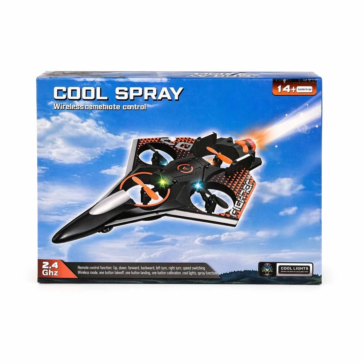 RC Fighter Plane with Smoke Spray Effect - Image 6