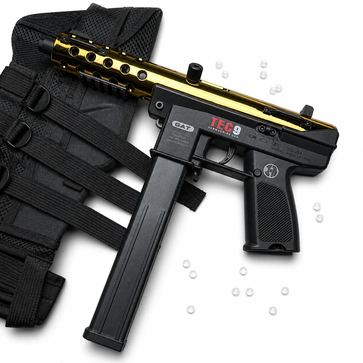 Tec-9 Electric Gel Blaster Gun (Hobby Grade) - Image 9