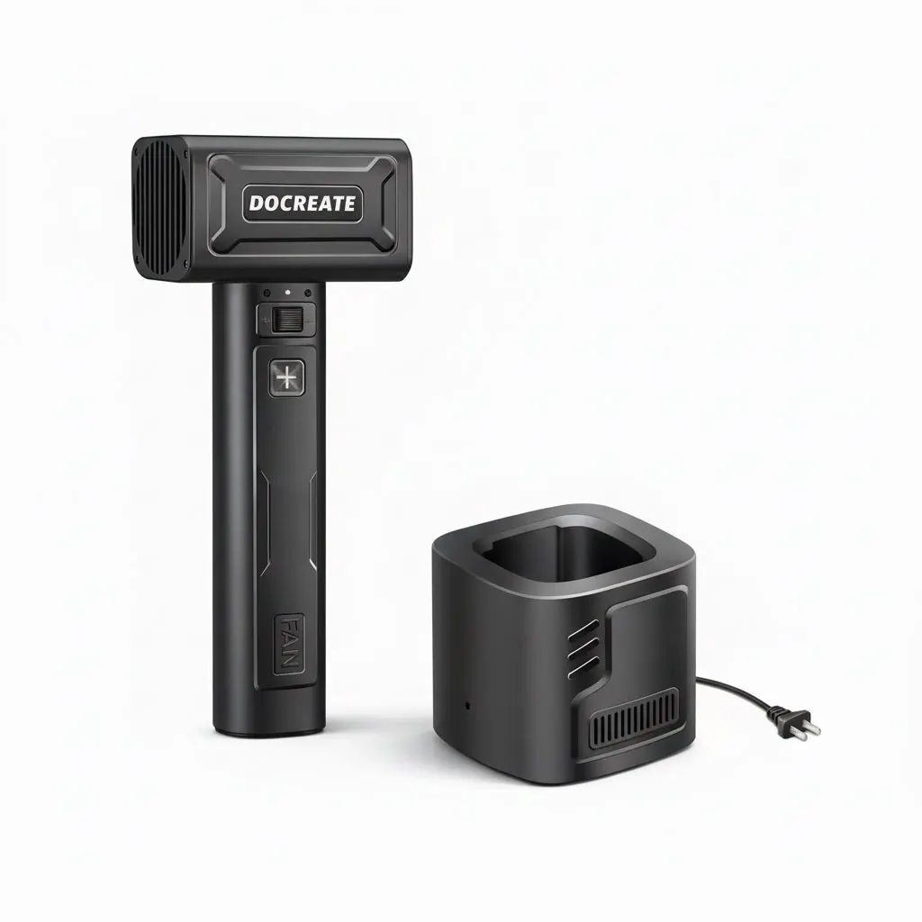 Docreate 700W High Pressure Air Turbo Fan - Image 2