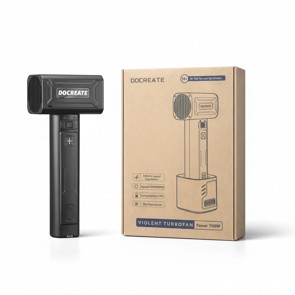 Docreate 700W High Pressure Air Turbo Fan - Image 3